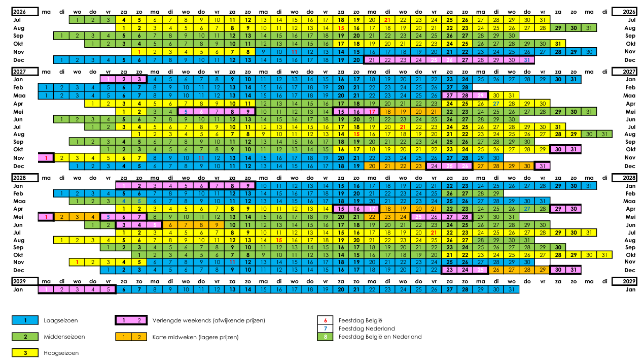 Kalender 2027-2028